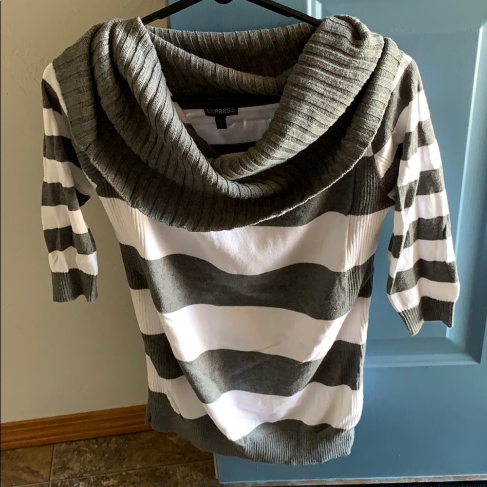 Cowl neck sweater
